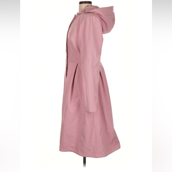 EUC RainSisters RARE Full Circle fit and flare pink Raincoat M - Picture 5 of 16
